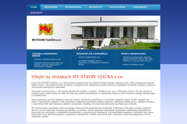 MV STAVBY VJAČKA, s.r.o. - Stavba domu Ostrava