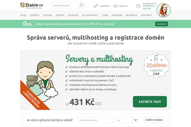 Stable.cz s.r.o., webhosting - Webdesign Jablonec Nad Nisou