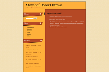 Ing. Tomáš Oboda - Stavební dozor Ostrava