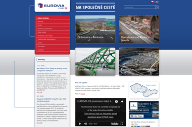 EUROVIA CS, a.s. - Opravy silnic Praha