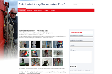 Petr Huňatý - Výškové práce Plzeň