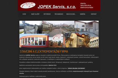 JOPEK Servis, s.r.o. - Rekonstrukce bytů Tečovice