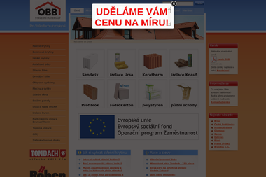 OBB stavební materiály, spol. s r.o. - Stavební komponenty Ostrava