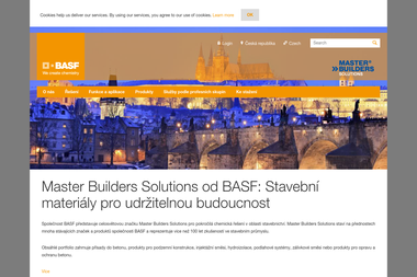 BASF Stavební hmoty Česká republika, s.r.o. - Stavební chemie Chrudim Iv