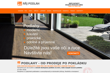 Ráj Podlah - Podlahy Praha