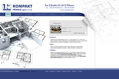 KOMPAKT PŘÍBRAM spol. s r.o. - Rekonstrukce Příbram-Příbram I