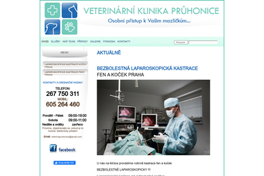 Veterinární klinika Průhonice - Veterinář Průhonice