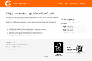 LeoCzech spol. s r.o. - Recyklace Hostín U Vojkovic