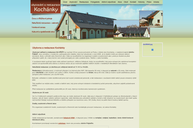 Ubytování a restaurace Kochánky -  Předměřice Nad Jizerou