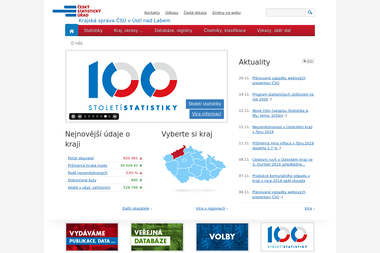 ČESKÝ STATISTICKÝ ÚŘAD ÚSTÍ NAD LABEM -  Ústí Nad Labem-Severní Terasa
