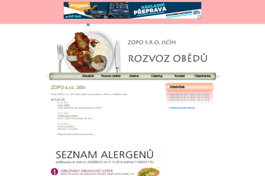 ZOPO, s. r. o. - Catering Jičín-Pražské Předměstí