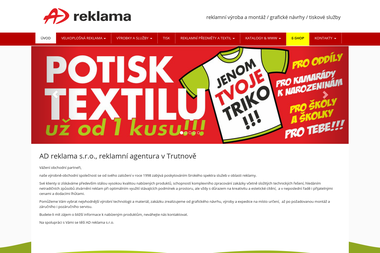 AD REKLAMA s.r.o. - Reklamní agentura Trutnov-Dolní Předměstí