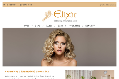 Salon Elixír Radka Novotná - Kadeřnictví Děčín-Děčín Iv-Podmokly