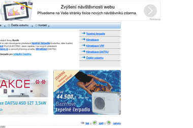 BURDÍK Trade, s.r.o. - Klimatizace do bytu Vsetín