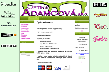 OPTIKA ADAMCOVÁ, s.r.o. -  Čáslav-Čáslav-Nové Město