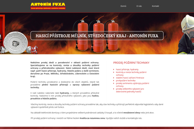 Hydranty a požární technika Antonín Fuxa - Stroje Mělník