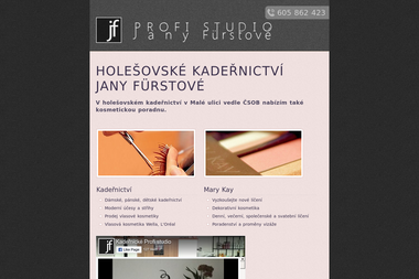 Jana Fürstová - Kadeřnictví Holešov