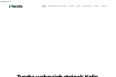 Tvorba WWW - Intersite.cz - Webdesign Kutná Hora