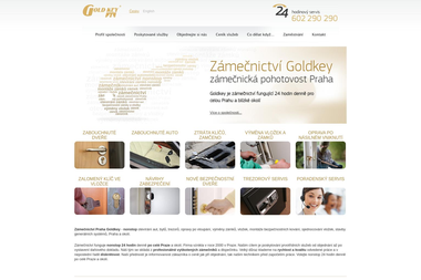 Šlemenda David - GOLD KEY - Zámečník Praha 8