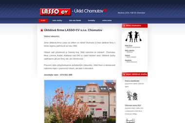 LASSO CV s.r.o. - Úklidová firma Chomutov